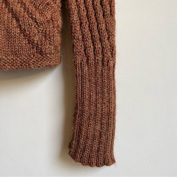 Leo Peressi Pure Alpaca Zip Up Cardigan - Picture 6 of 12